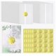 thumbnail image 1 of 20 piezas (10 piezas de pegatinas + 10 piezas de papel sulfúrico translúcido) Pegatinas de sello de cera en relieve, pegatinas de sello de sobre autoadhesivas con forma de corazón de amor para tarjetas de felicitación de invitación de boda Just My Style JM, 1 of 5