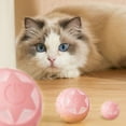 Linjieee Pet Smart Rolling Cat Toy Teaser Cat Pet Toy Star Puppy