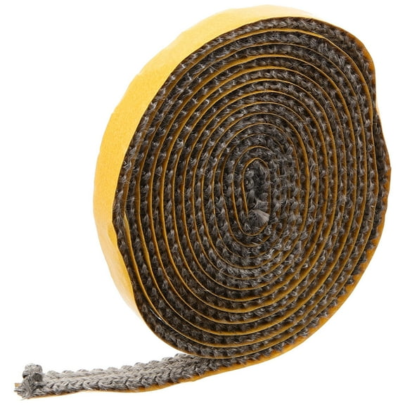 Stove Gasket Tape for Fireplace Door Seal, Rope Insulation Material for Kilns, Industrial Washers, and Glass Fiber Applications