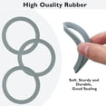 thumbnail image 4 of 8pcs Blender Gasket Sealing Ring, Compatible with Osterizer and Oster Blender Replacement Parts,Blender Gasket O-Ring Rubber Seal Ring Replacement Parts Accessories, 4 of 7
