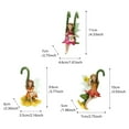 thumbnail image 3 of Figurine de Fée de Jardin en Résine 3 Pcs, Décoration de Pot de Succulente Fluorescent, Statues de Jardin Suspendues Mignonnes, Décoration Extérieure Résistante aux Intempéries, Artisanat en Résine Écologique, Décoration de Balcon Enfantin, 3 of 9