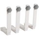 thumbnail image 1 of Soportes para sábanas de 4 piezas, nuevo enfoque para mantener las sábanas en el colchón, sin correas elásticas ni clips. Fácil instalación gris, 1 of 1