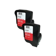 2-Pack Neopost Compatible ISINK2~90 Day Warranty~ Fluorescent Red Ink Cartridge for Neopost IS280 and Hasler IM280 Postage Meters