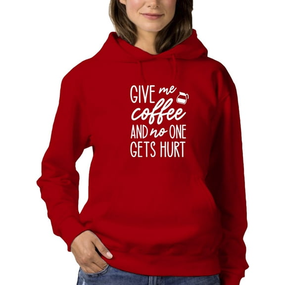 Coffee And Peace Women Hoodie, Female x-Large