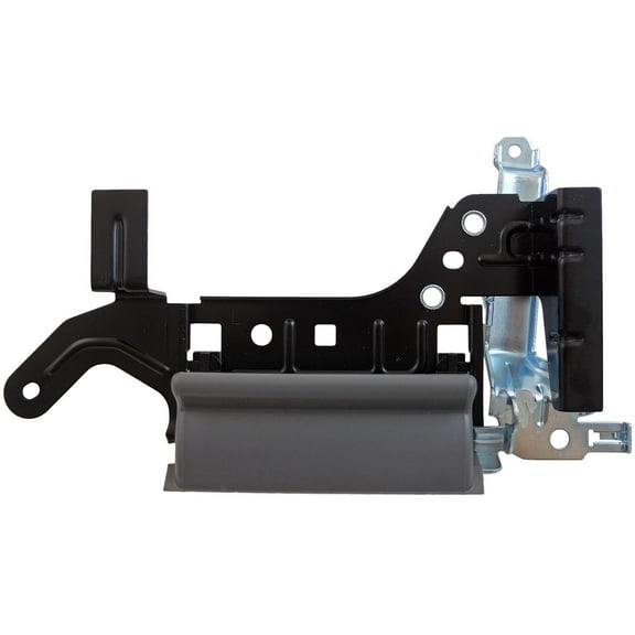 Dorman 96563 Rear Driver Side Interior Door Handle for Specific Toyota Models, Gray; Metal; Black