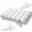 White-b, variant on Pineapple Cloud Pillow – Soft Support Plush Style Cushion, Fluffy Comfort Design for Side and Back Sleepers, Cozy Bedroom Daily Relaxation Use