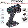 thumbnail image 2 of DDF-350 Émetteur avec Récepteur Télécommande Radio Numérique 2.4G 10CH pour Voiture RC Bateau Réservoir LCD Système FHSS M1 RC X4FM, 2 of 6