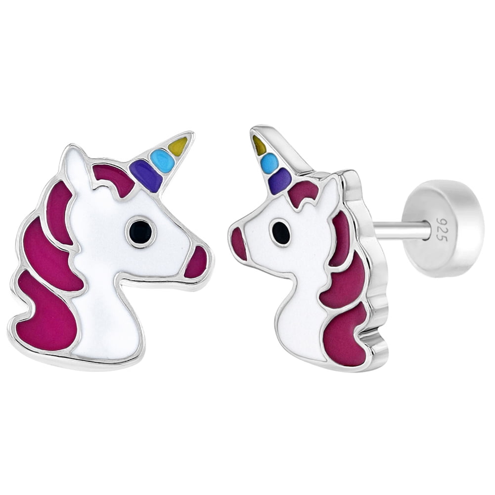 Girl unicorn earrings best sale