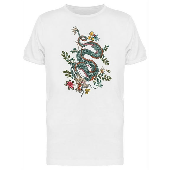 Oriental Dragon  T-Shirt Men -Image by Shutterstock, Male Large