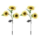 thumbnail image 1 of Matsuzay Luz de girasoles solares para exteriores, IP65, resistente al agua, para jardín, camino, parque, Patio, porche, decoración de pasarela, Iluminación y accesorios Tres cabezas Matsuzay HA073198-02, 1 of 6