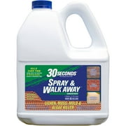 30 Seconds Spray and Walk Away, Outdoor Cleaner For Lichen, Moss, Mold and Algae Killer, 1 Gallon
