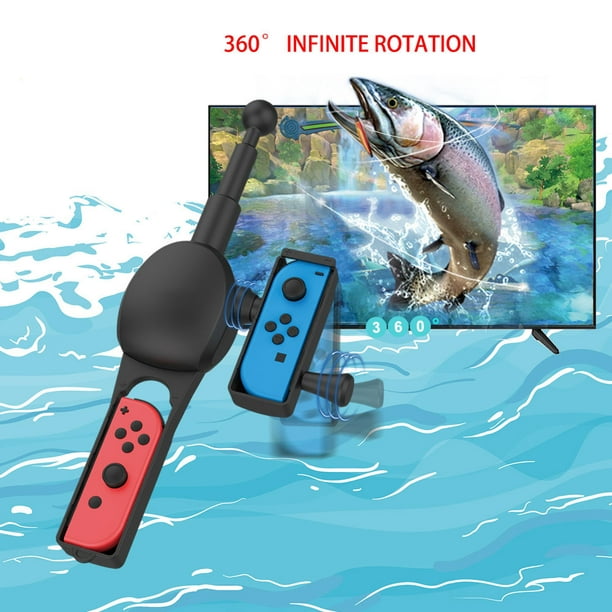 Yoyol Fishing Rod For Nintendo Switch,fishing Game Accessories Compatible With Nintendo Switch Legendary Fishing