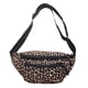 thumbnail image 2 of Bolso Pecho Retro para Mujer Bandolera Con Leopardo Informal Riñonera Franela, 2 of 9