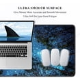 thumbnail image 3 of Desk Pad, XL Extended Large Gaming Mouse Pad 31.5 x 11.8 Inch, Waterproof Mousepad with Stitched Edges, Non-Slip Computer Keyboard Laptop Mat for Women Men Office Work, Silent Night Sky, 3 of 6