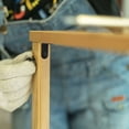 thumbnail image 5 of Soporte fijo negro Soporte de ángulo recto Soporte de metal en forma de L con tornillos Soporte de gabinete para muebles de madera 20 piezas 30 * 30 * 16 mm, 5 of 5