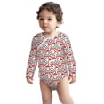 thumbnail image 2 of Xecao Forest Mushrooms Print Baby unisex-baby Cotton Long-sleeve Bodysuits-2 Years, 2 of 6