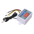 thumbnail image 1 of 10A Heating Cooling Electronic Thermostat Switch Digital LED Temperature Controller with 3.3ft Waterproof Probe, 1 of 8