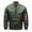 Army Green, variant on NaWent Men's Sportswear Bomber Jackets Blouson Coats Thick Outwear Black 10(XL)