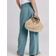 thumbnail image 4 of Pantalones Palazzo ANRABESS de lino para mujer, pernera ancha y cintura alta, 4 of 8