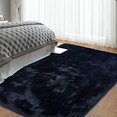thumbnail image 1 of Navy Area Rug for Bedroom, Extra Large 9' x 12'Rugs Shag Rugs for Living Room Furry Rugs for Girls Boys Room Shaggy Rug for Kids Baby Room Home Decor Rug Carpets, Dark Navy, 1 of 9