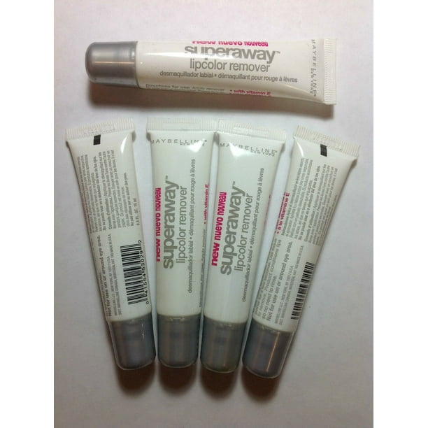 ( LOT OF 5 ) Maybelline Superaway Lipcolor Remover NEW.