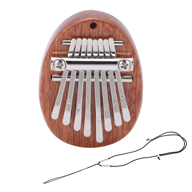 Mini Kalimba Portable 8 Keys Mini Thumb Piano Compact for Entertainment ANGGREK Otros