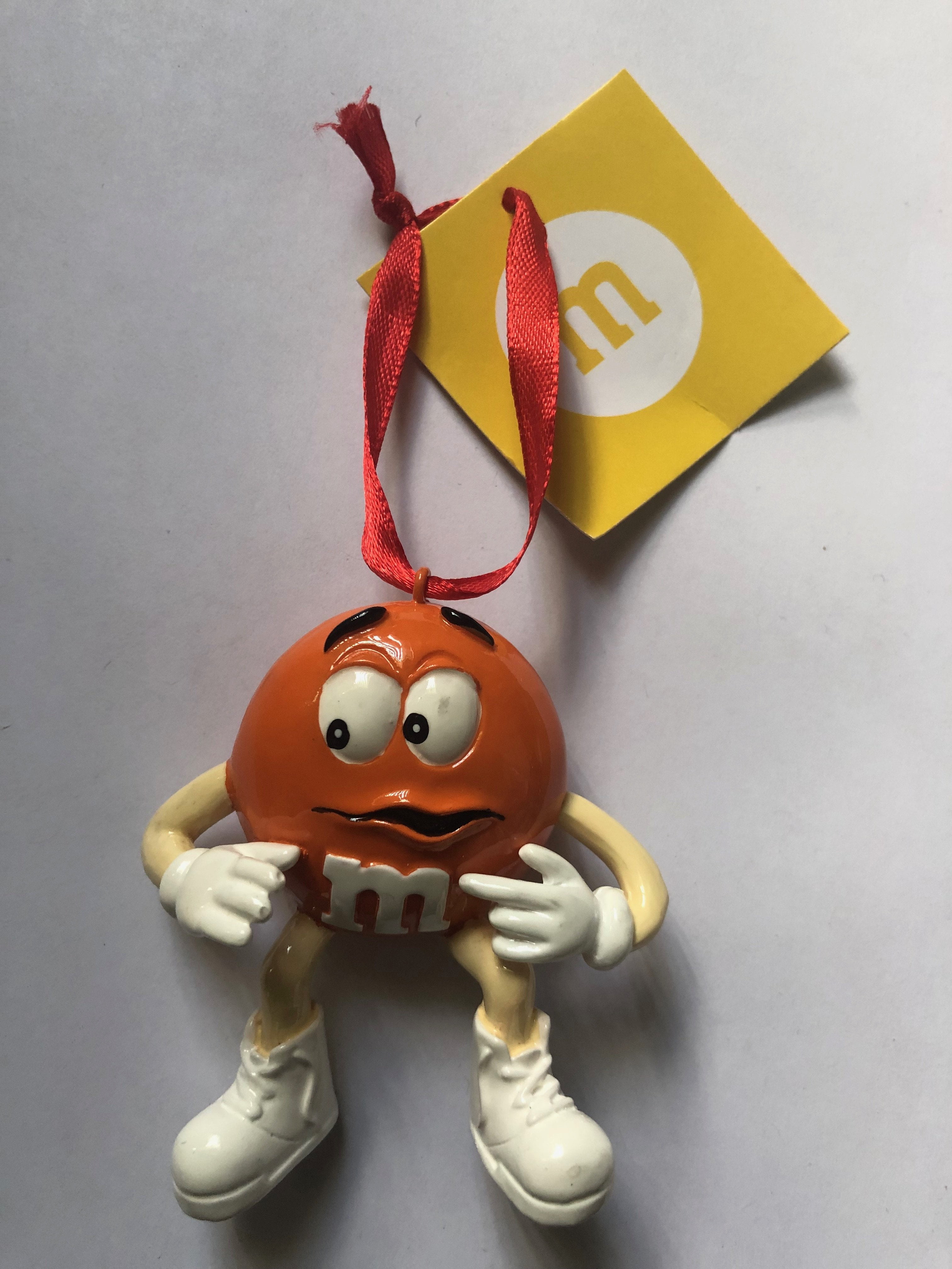 m-m-s-world-orange-character-resin-christmas-ornament-new-with-tag