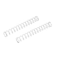thumbnail image 2 of 0.3mmx6mmx40mm 304 Stainless Steel Compression Springs Silver Tone 10pcs, 2 of 3