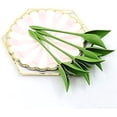 thumbnail image 5 of 12pcs Flower Napkin Holder Creative Plastic Flower Tool Roll Green Design For Table Decoration Family Party Napkin Ring, 5 of 5