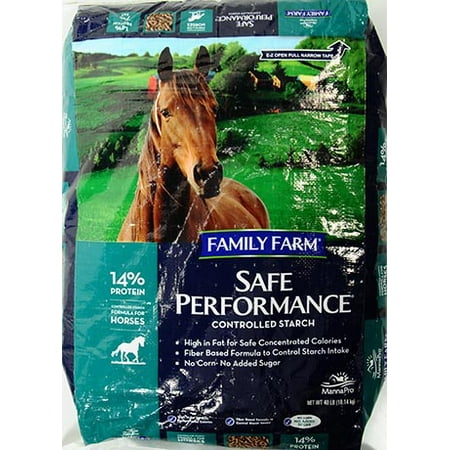 Family Farm Safe Performance Horse Feed, 40 lbs. (Best Horse Feed Brands)