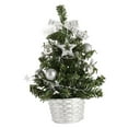 thumbnail image 4 of Abbracc Tabletop Mini Christmas Tree Artificial Xmas Tree Decor with Ornaments Miniature, 4 of 9