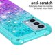 thumbnail image 3 of Funda para OnePlus Nord N200 5G Transparente con Brillos Carcasa Protectora Antigolpes con Glitter Brillante, 3 of 5