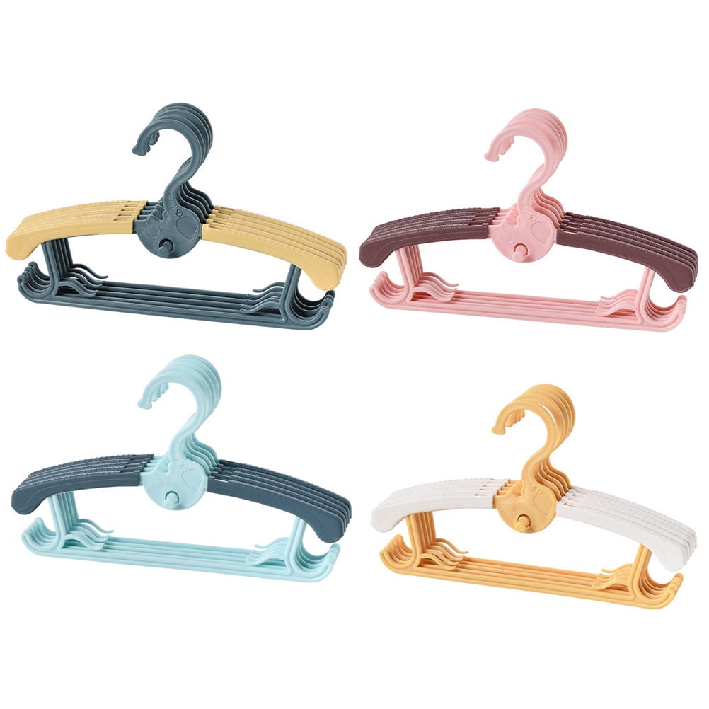 OUNONA  20 Pcs Newborn Infant Telescopic Hanger Firm Support Non-skid Material Child
