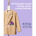 thumbnail image 7 of Portable Steam Iron, Handheld Garment Ironing Machine, Mini Ironing Machine Home Travel Iron for Clothes, Curtains, Tablecloths, Bedding, Upholstery(wwx), 7 of 7