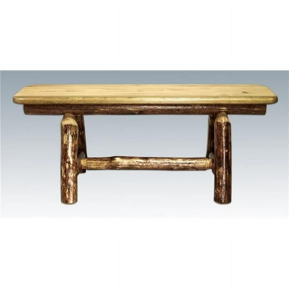 Montana Woodworks  Glacier Country 45in. Plank Style Bench