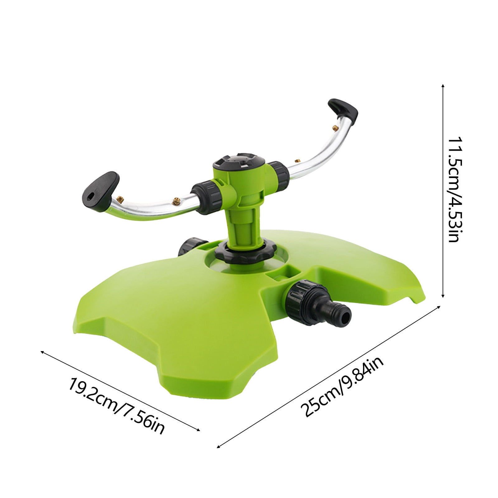 360° Rotating Garden Sprinkler, Adjustable Water Spray for Yard, Lawn, Vegetable Beds, Flower Landscaping, Easy Operation for Home Garden