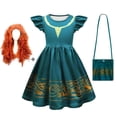 thumbnail image 5 of Nuevo disfraz de valiente Mérida para niñas, vestido de princesa de Halloween, disfraz de carnaval, fantasía para niños, fiesta de cumpleaños de Navidad, disfraz de cosplay, 5 of 5