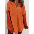 thumbnail image 3 of Sudadera SHEWIN Oversized para mujer casual de manga larga, 3 of 5