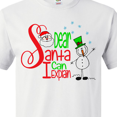 thumbnail image 4 of Inktastic Dear Santa I Can Explain Cute Snowman and Snowflakes T-Shirt, 4 of 5