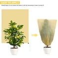 thumbnail image 3 of Gustave Plant Covers Freeze Protection Reusable Winter Frost Blanket Pest Protection Bags for Fruit Tree with Drawstring, 32" x 47", 3 of 9