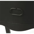 thumbnail image 3 of Butler Specialty Company Rochelle 1 Drawer Wood Nightstand - Black, 3 of 7