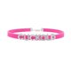thumbnail image 1 of Hot Sexy Rose Red Suede Leather Collar Rhinestone Letters Choker Harajuku DIY Customized Necklaces Lovers BDSM Cosplay Jewelry, 1 of 5