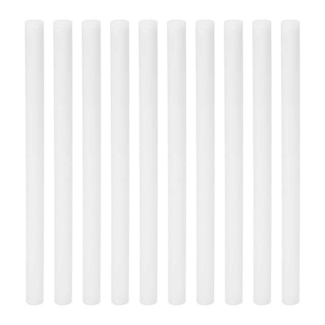 Unique Bargains Cotton Filter Sticks, Refill Sticks Filter Wicks Replacement (5.31'' x 0.31''), White 10Pack