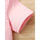 thumbnail image 4 of Camiseta con estampado de palmera tropical para niño - Cuello redondo informal, manga corta, estilo veraniego para uso diario, escuela, viajes y actividades al aire libre, rosa claro con estampado t, 4 of 5