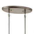thumbnail image 5 of 52315CLP Kichler Lighting Nye - 8 light Oval Chandelier - with Transitional inspirations - 14.5 inches tall by 16.75 inches wide-Classic Pewter Finish, 5 of 6