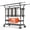 2 Rods + 2 shelves/Black, variant on 670 lbs Heavy Duty Clothes Rack with Wheels and Adjustable Double Rods Stainless-Steel Garment Rack with Mesh Shelf and Adjustable Height Clothes Drying Rack, 75"L×70"H×23"W