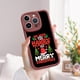 thumbnail image 3 of Mantenga su iPhone seguro y a la moda con una funda de teléfono de goma TPU con diseño de dibujos animados única y duradera, 3 of 4