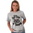 thumbnail image 4 of Crazy Cat Lady in Training Funny Cute Women's Plus Size Graphic Tee Brisco Brands 4X, 4 of 5