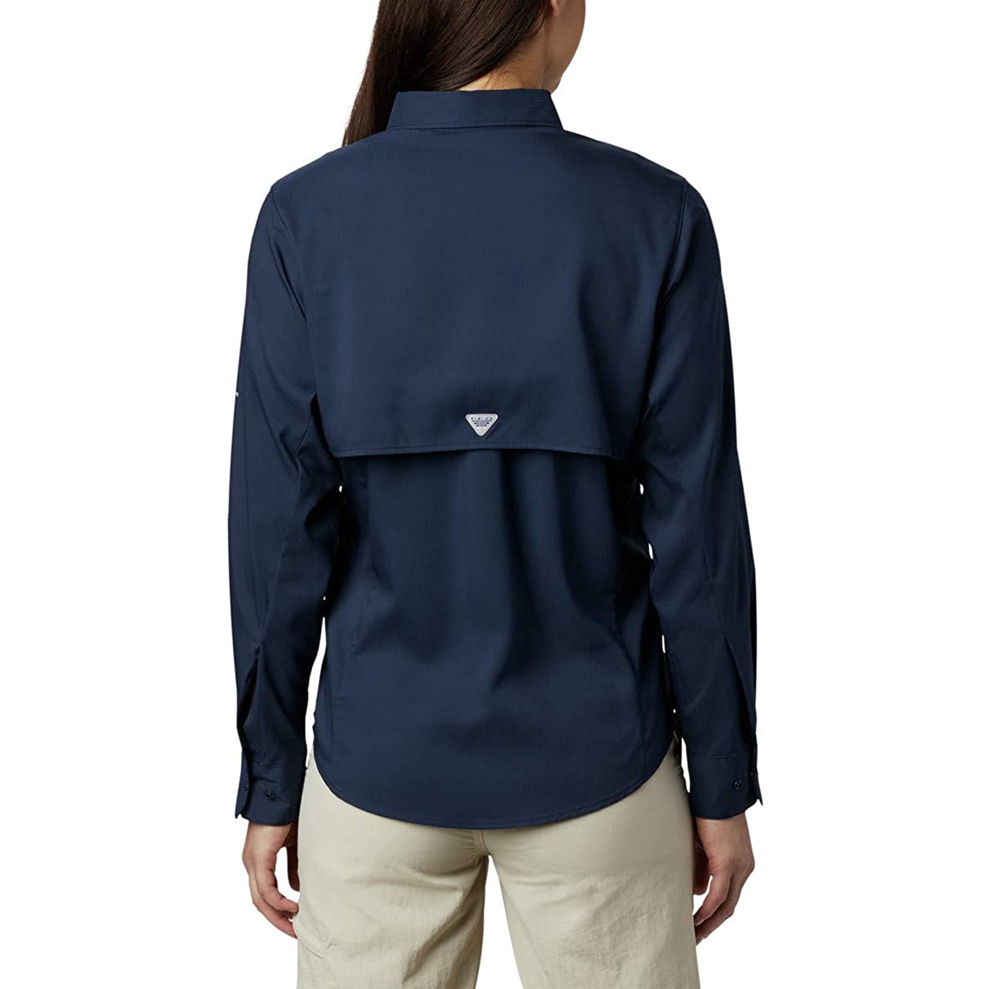 Chemise Pêche Femme Columbia PFG – Bleu, Taille L, Manches Longues