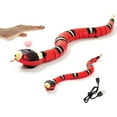 thumbnail image 1 of Serpent Électrique Jouet Intelligent Détection Serpent Chat Jouet avec USB Rechargeable Serpent Jouet pour Chats Serpent Jouet Se Déplace Serpent pour Chat 40cm, 1 of 5